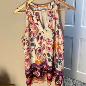 Tabitha Webb sleeveless floral top